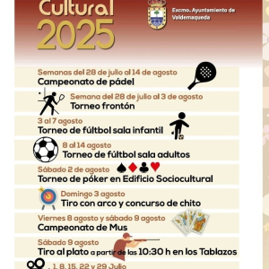 Torneos Fiestas Patronales Valdemaqueda 2025